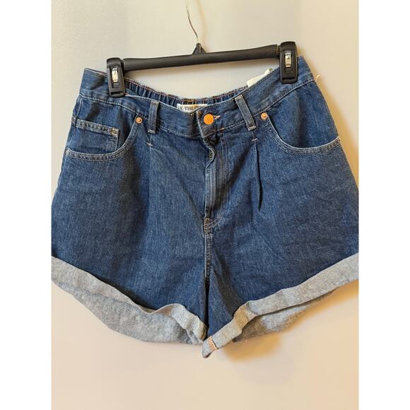 Free People Danni Denim Shorts - Stargaze - Size Medium (New) - Picture 5 of 6